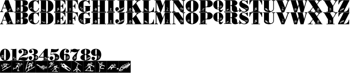 Шрифт LMS Olympic Icons