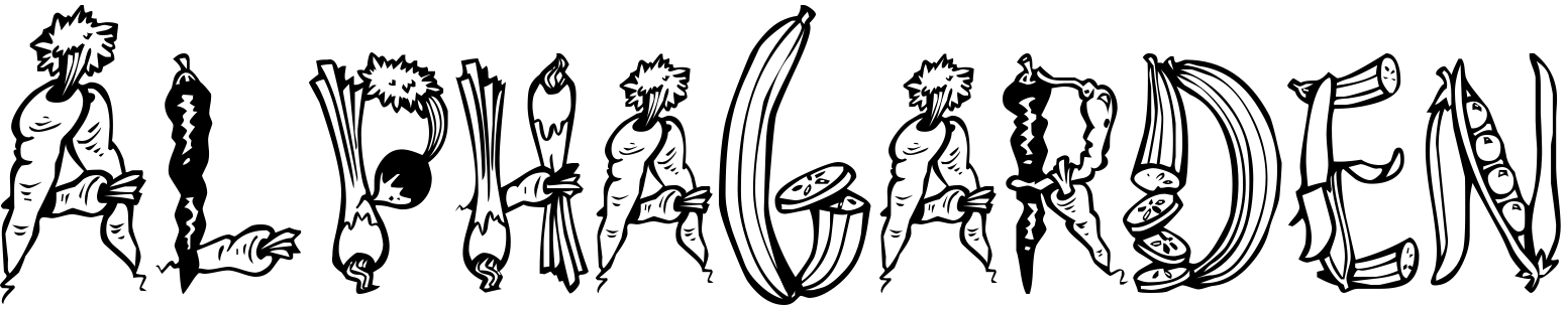 Font AlphaGarden