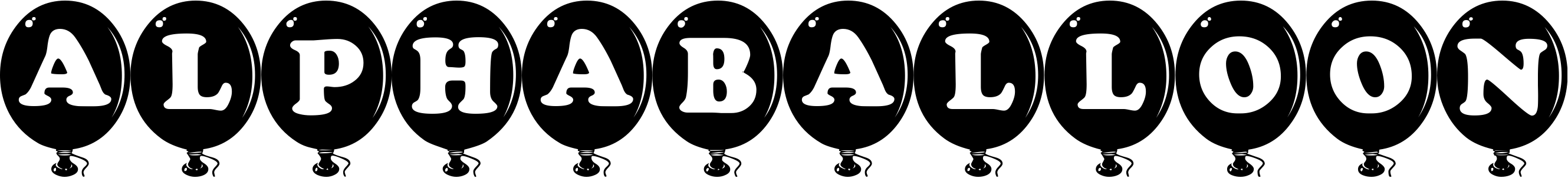 Font AlphaBalloon