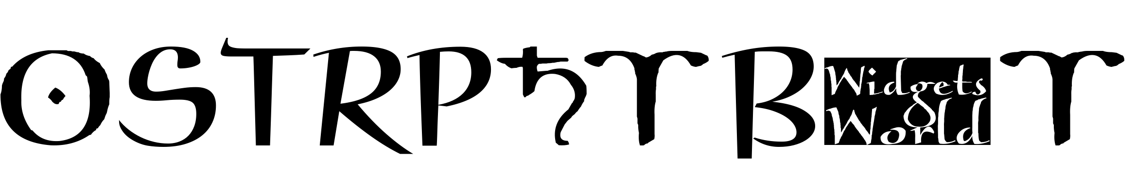 Font AstroGanza