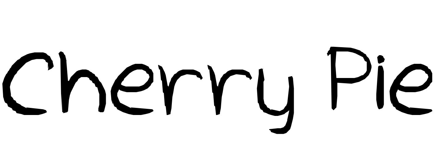 Font Cherry Pie