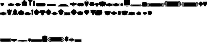 Шрифт Black Panels Free