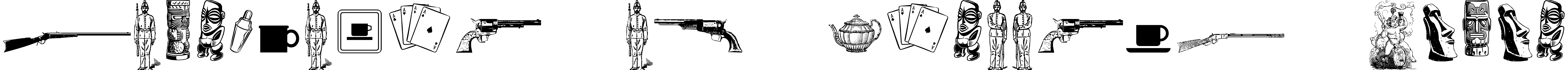 Font Cornucopia of Dingbats Seven