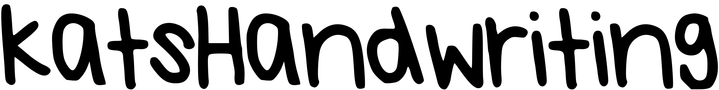 Font KatsHandwriting