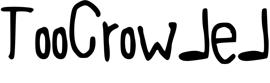 Font TooCrowded
