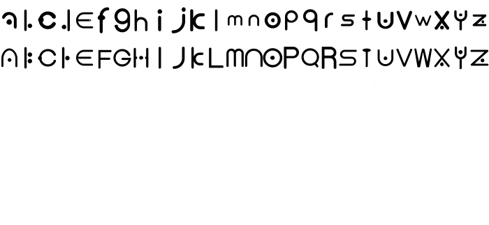 Шрифт new Font