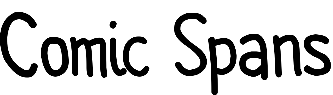 Font Comic Spans