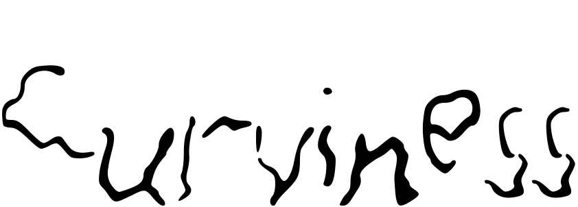 Font Curviness