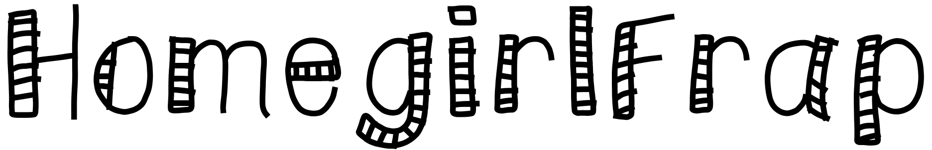 Font HomegirlFrap