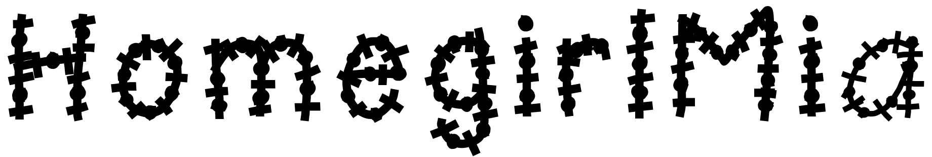 Font HomegirlMia