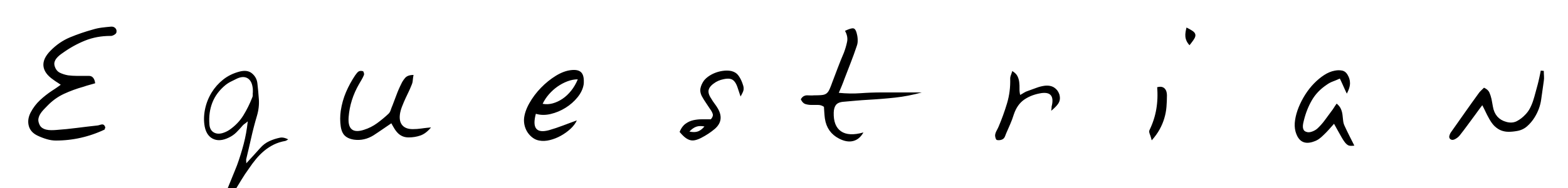 Font Equestrian