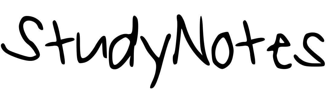 Font StudyNotes