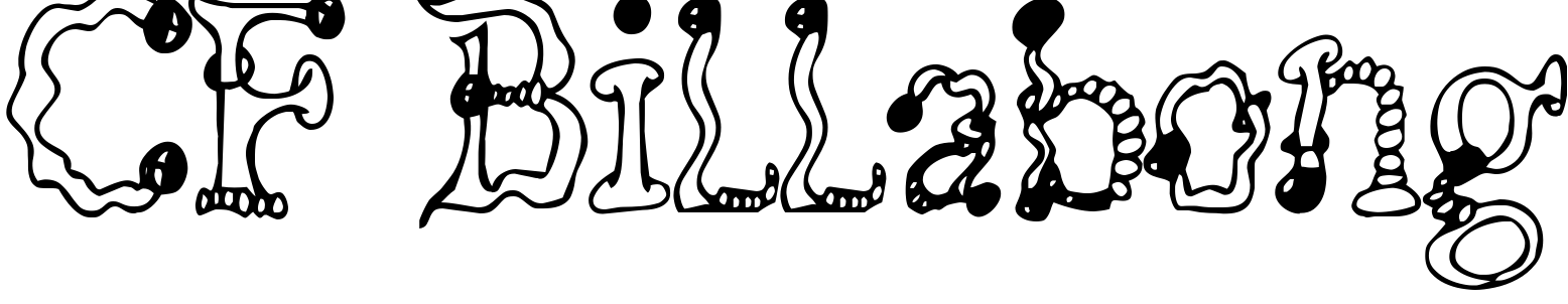 Font CF Billabong