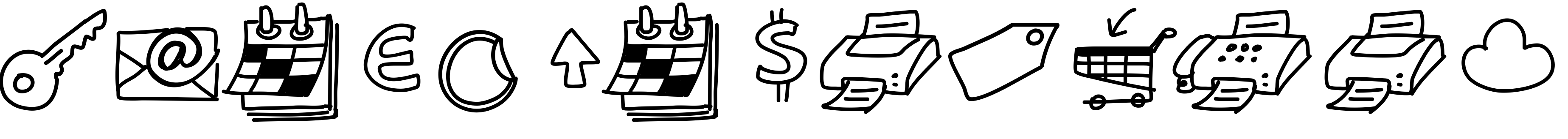 Font PeaxDrawnIcons