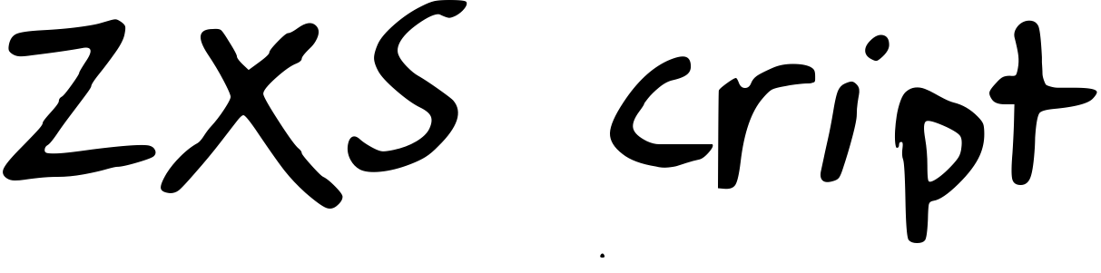Font ZXScript