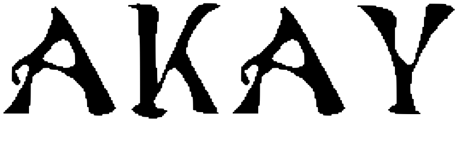 Font akay