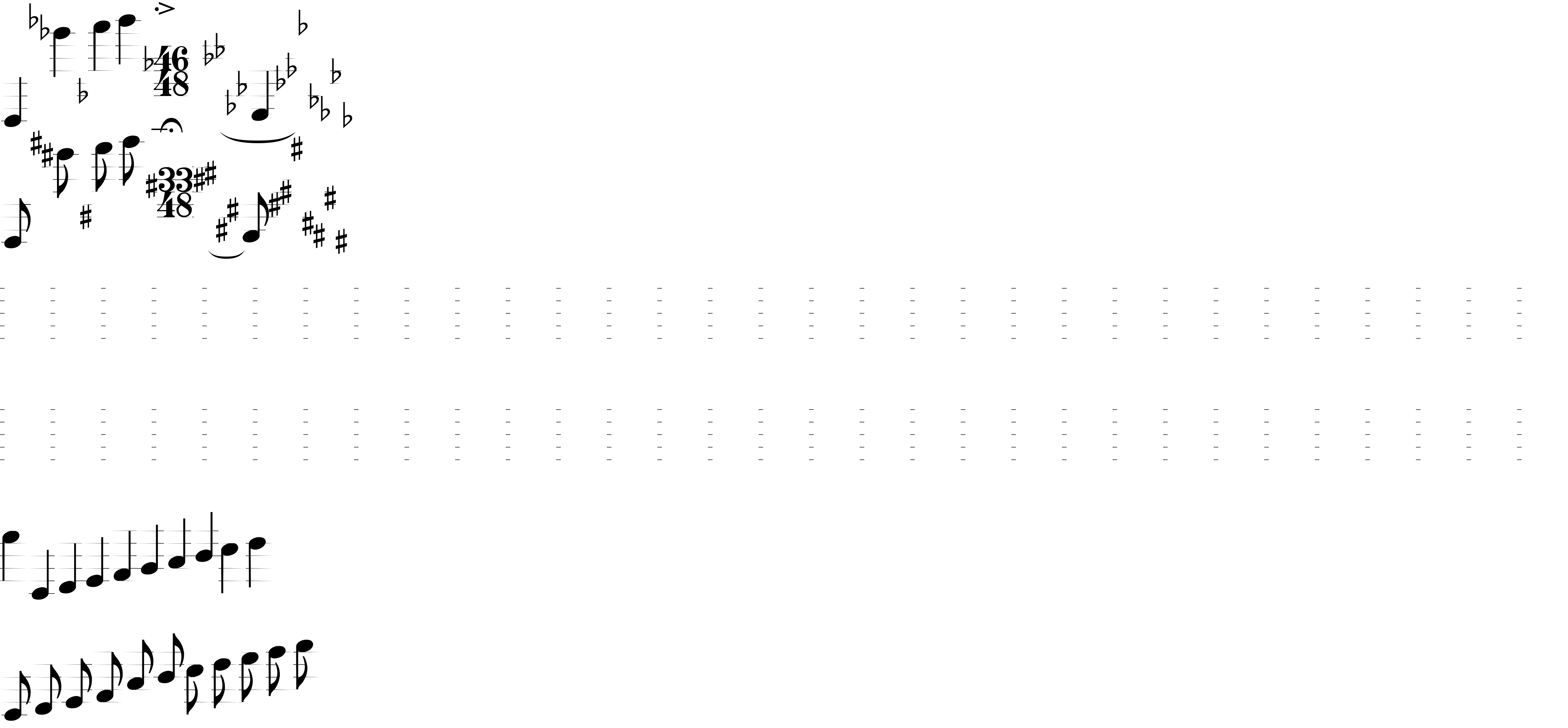 Preview font TypeMyMusic