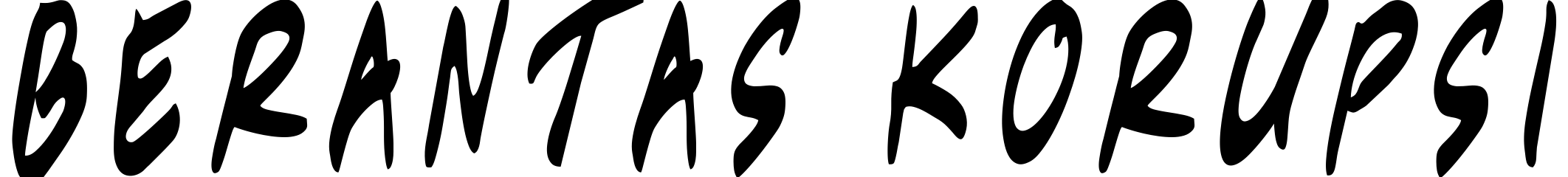 Font Berantas Korupsi