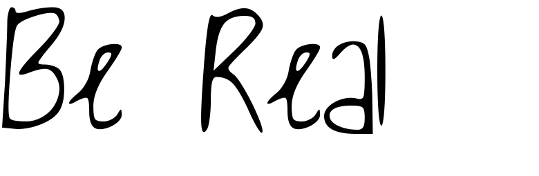 Font Be_Real__