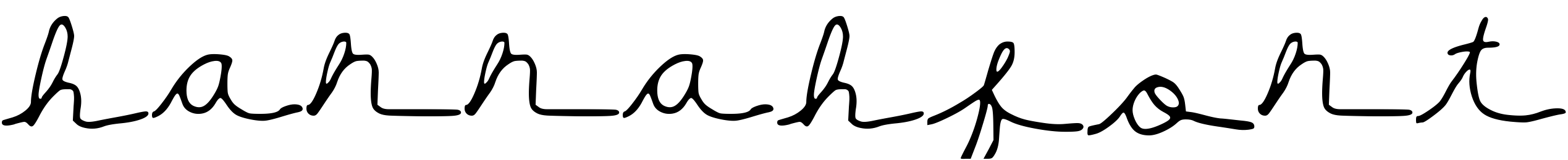 Font hannahfont