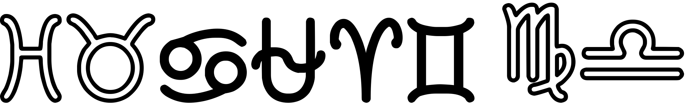 Font Zodiac St