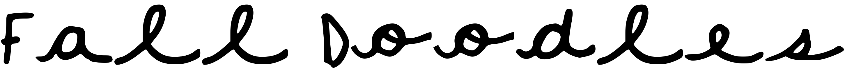 Font Fall_Doodles