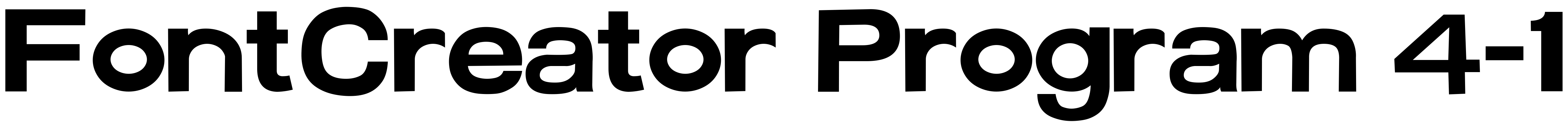 Font FontCreator Program 4-1