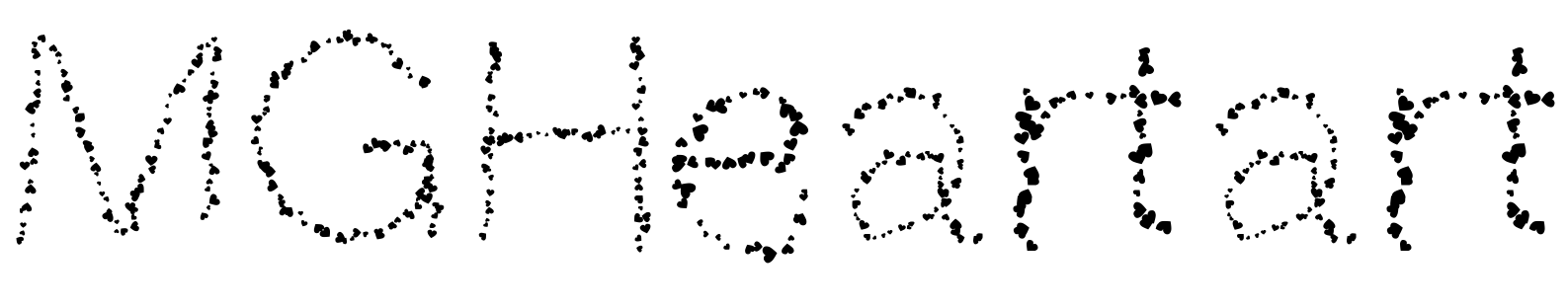 Font MGHeartart