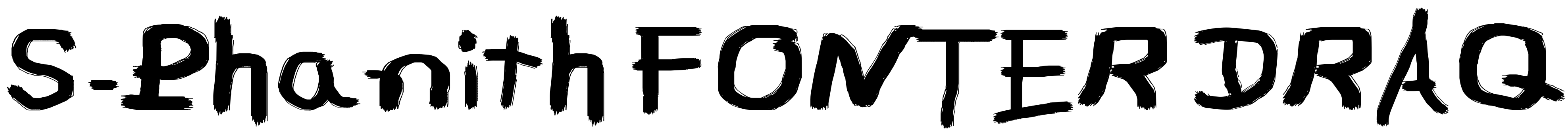 Font S-Phanith FONTER DRAQ