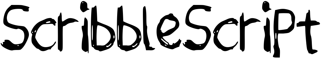 Font ScribbleScript