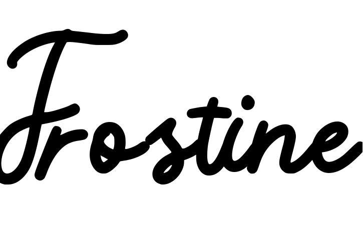 Font Frostine