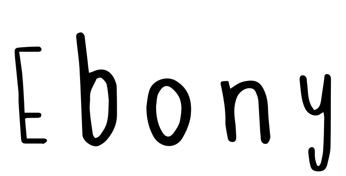 Font Ebony