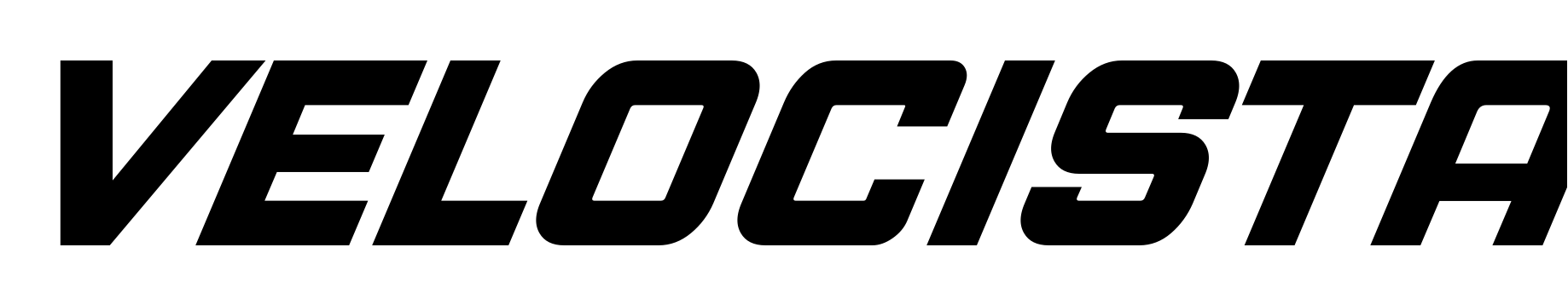 Font VELOCISTA