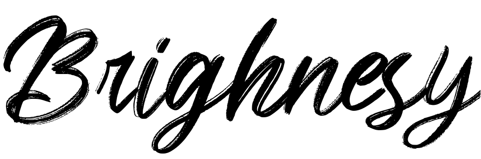 Font Brighnesy
