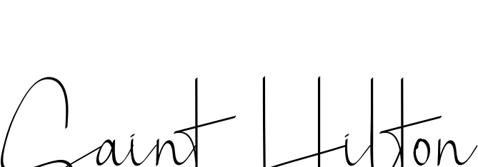 Font Saint Hilton