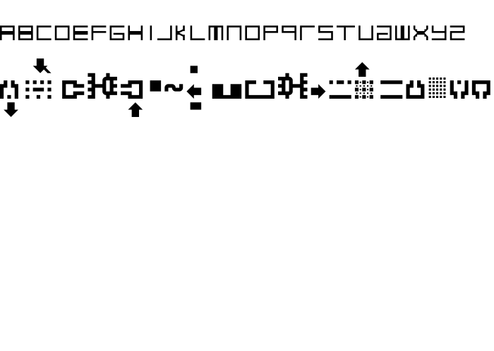Шрифт ANALOGY
