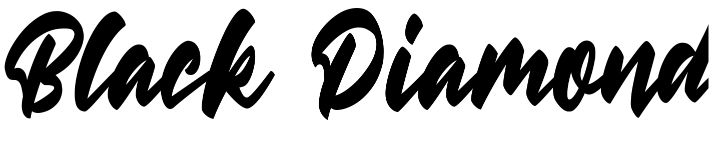 Font Black Diamond