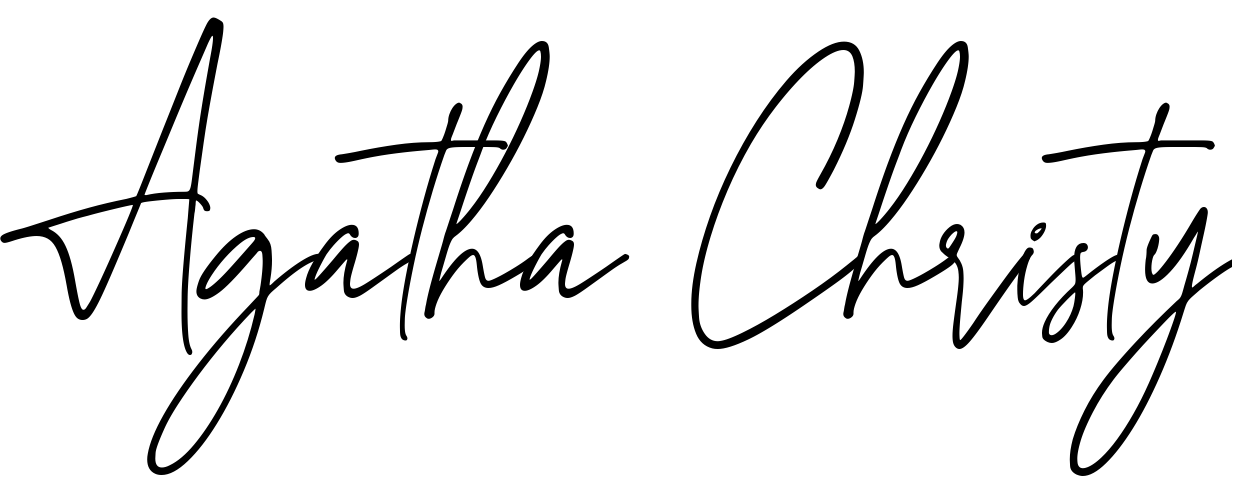 Font Agatha Christy