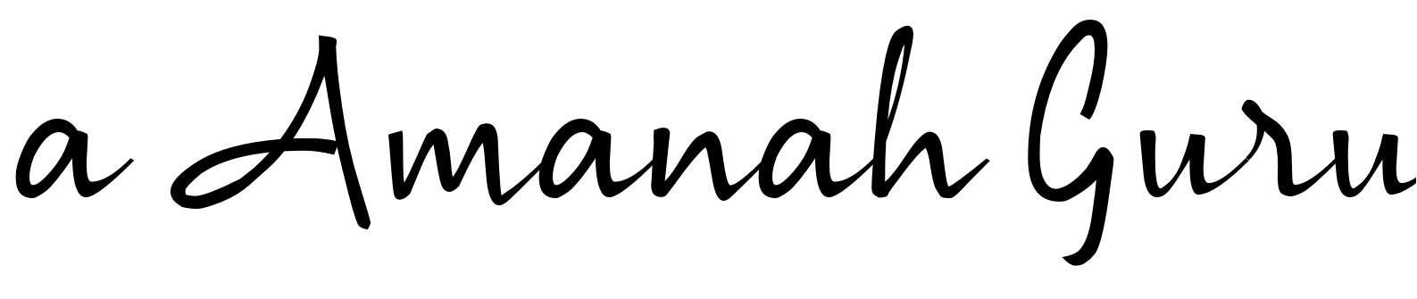 Font a Amanah Guru
