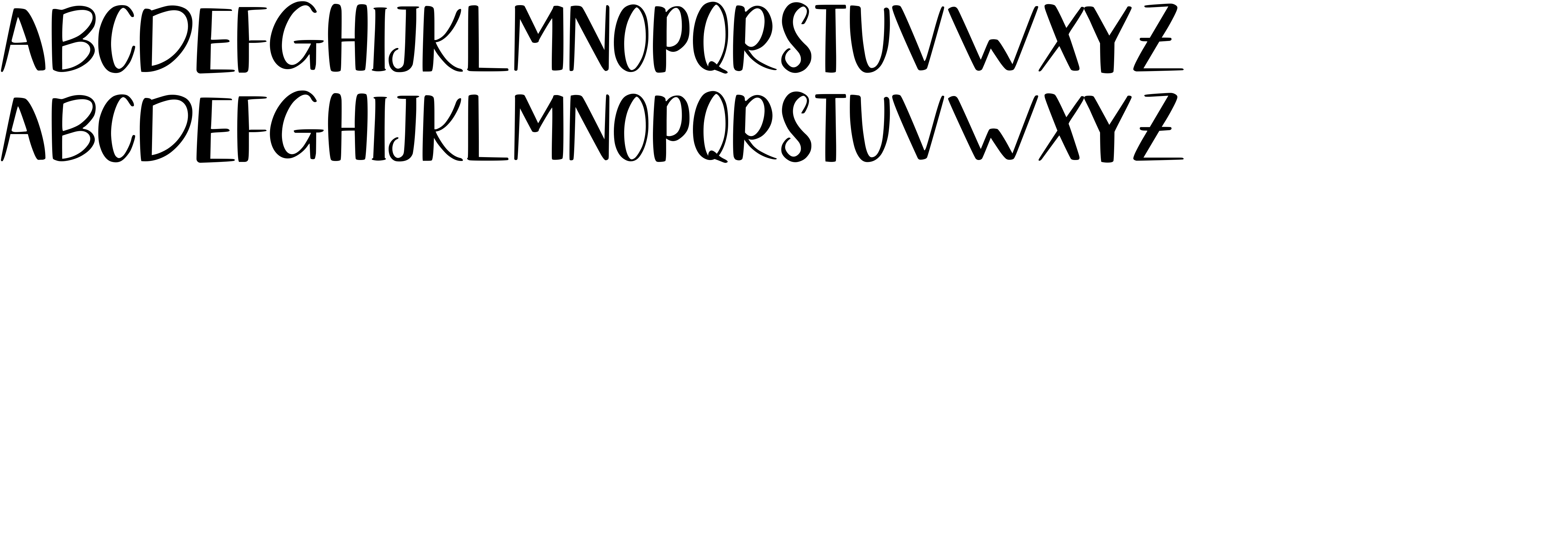 Preview font Rollena Demo
