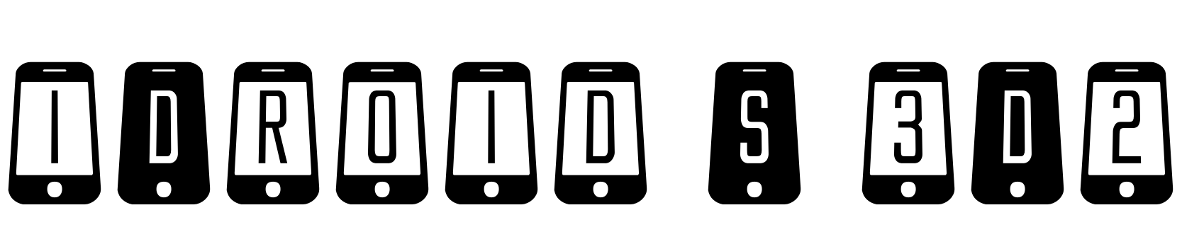 Font iDroid S 3D2