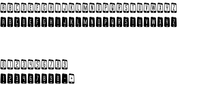Шрифт iDroid S 3D2