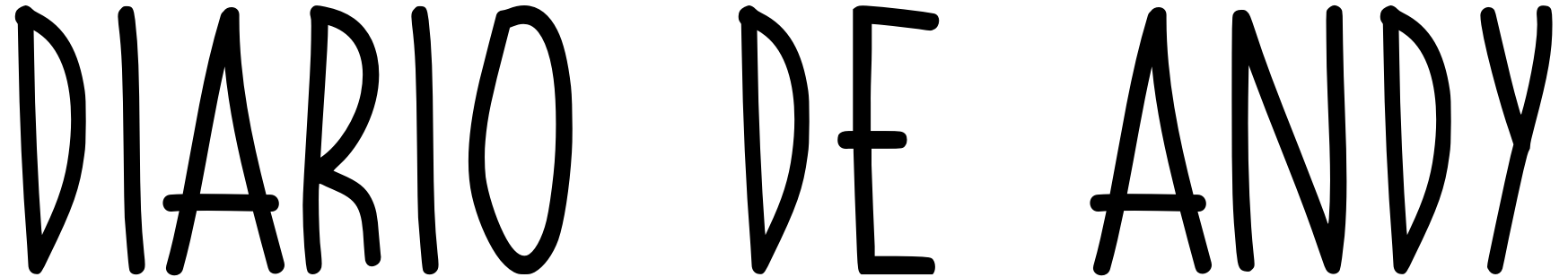 Font DIARIO_DE_ANDY