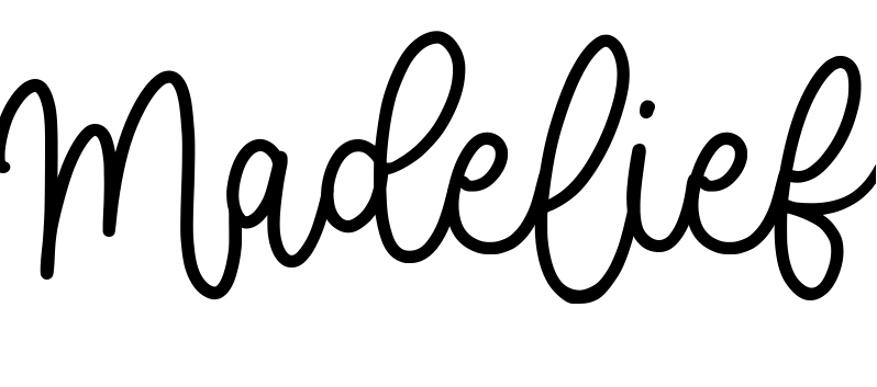 Font Madelief