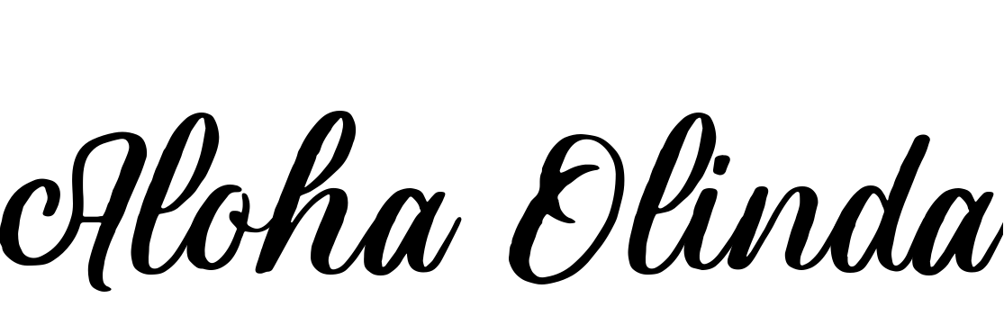 Font Aloha Olinda