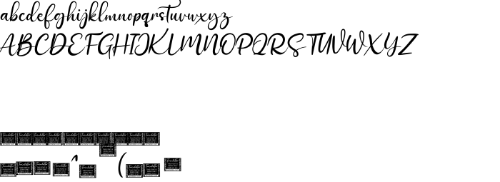 Шрифт Adiystas