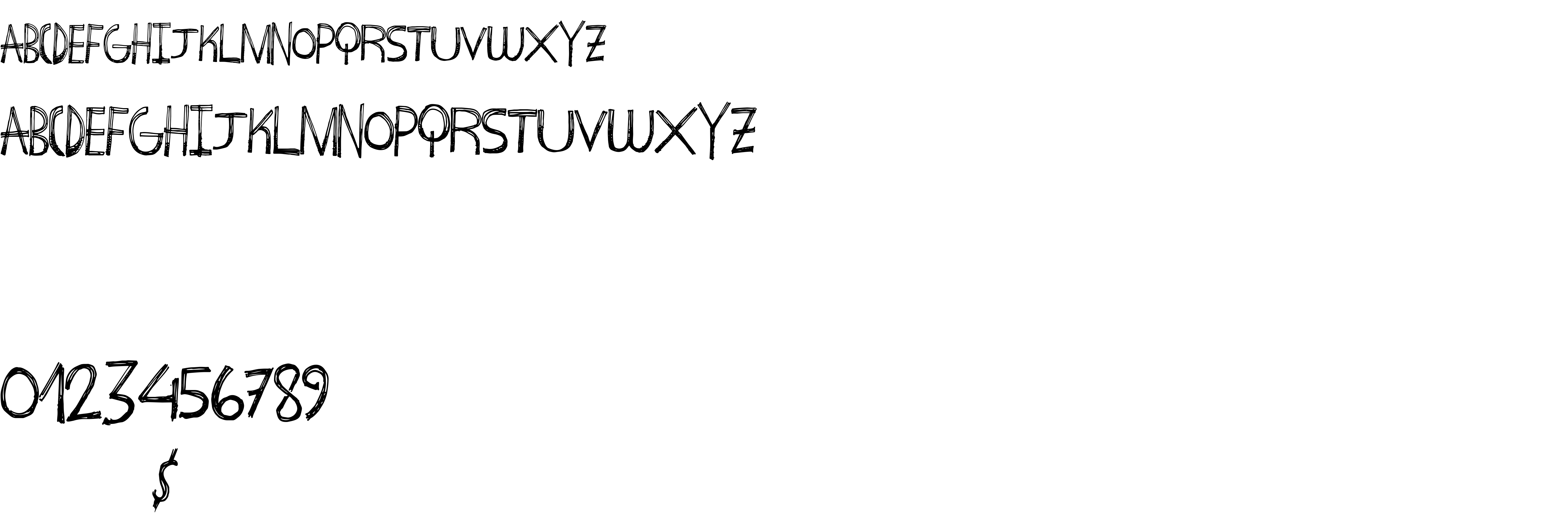 Preview font AboveGround