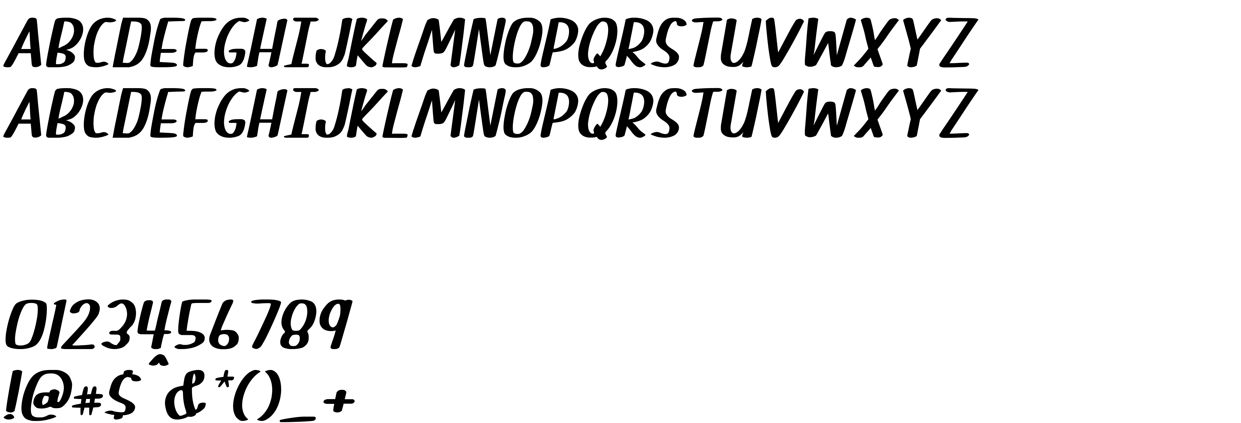 Preview font Cute Letters