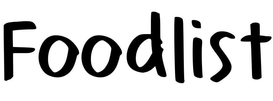 Font Foodlist