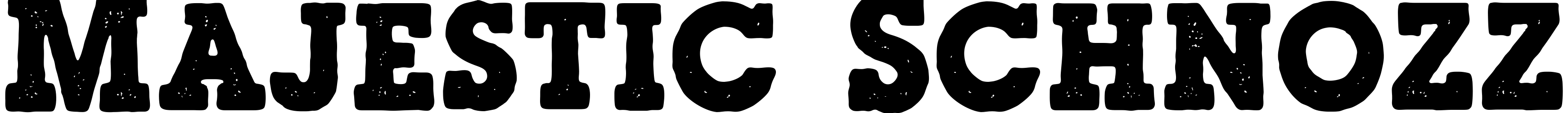 Font Majestic Schnozz